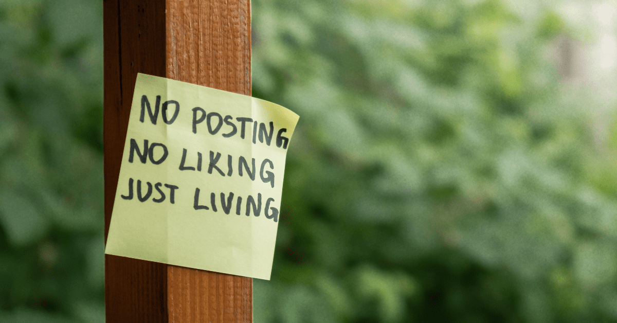 Social Media Warning